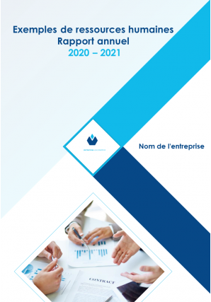 Exemple de rapport annuel sur les ressources humaines Pdf Doc Ppt Document Modèle de rapport