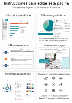 Plan de trabajo de una página para las operaciones del proyecto y el informe del equipo de implementación infografía documento ppt pdf