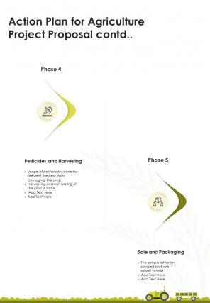 A4 agriculture project proposal template