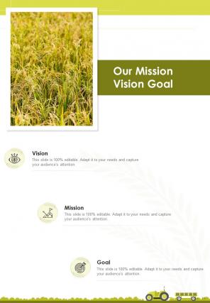 A4 agriculture project proposal template