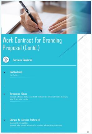 A4 branding proposal template