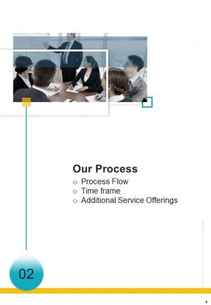 A4 business presentation styling proposal template