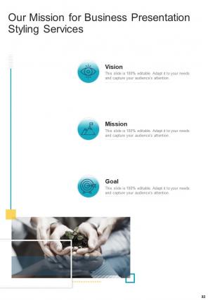 A4 business presentation styling proposal template