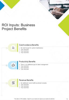 A4 business proposal template