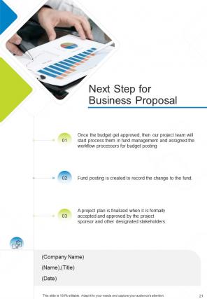 A4 business proposal template