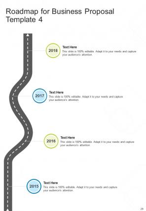 A4 business proposal template