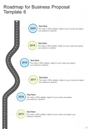 A4 business proposal template