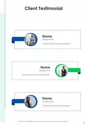 A4 business transformation proposal template