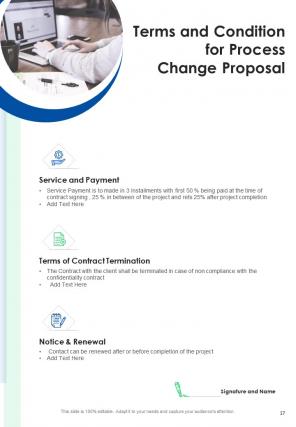 A4 business transformation proposal template