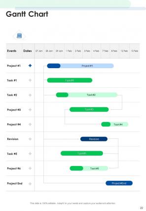 A4 business transformation proposal template