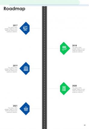 A4 business transformation proposal template