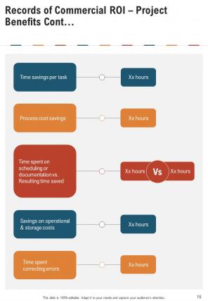 A4 commercial proposal template