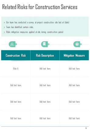 A4 construction proposal template