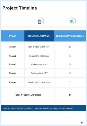 A4 consulting proposal template