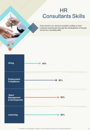 A4 hr proposal template