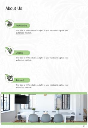 A4 interior design proposal template