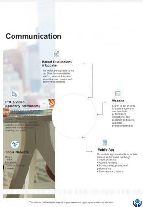 A4 investment advice proposal template