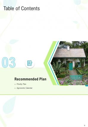 A4 landscaping proposal template