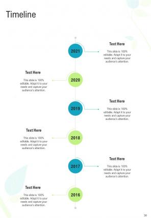 A4 landscaping proposal template