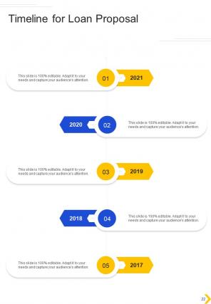 A4 loan proposal template