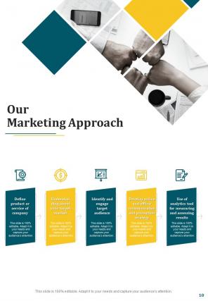 A4 marketing and its future metrics proposal template