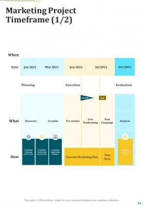 A4 marketing and its future metrics proposal template