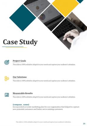 A4 marketing and its future metrics proposal template