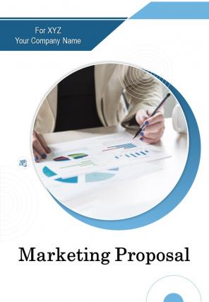 A4 marketing proposal template