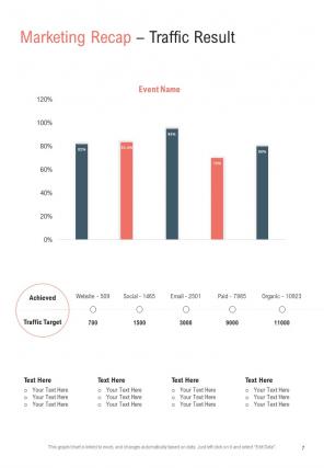 A4 marketing recap proposal template