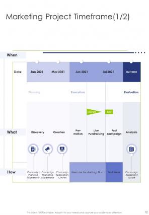 A4 marketing strategy proposal template