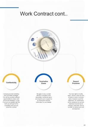 A4 online and offline marketing proposal template