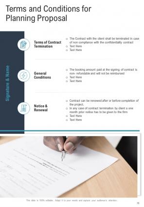 A4 planning proposal template