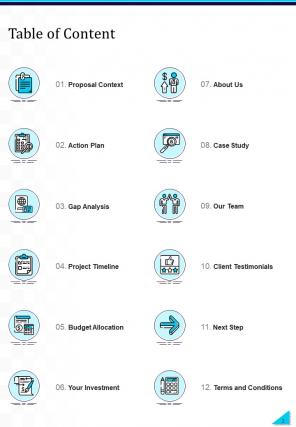 A4 project planning proposal template