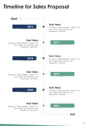 A4 sales proposal template