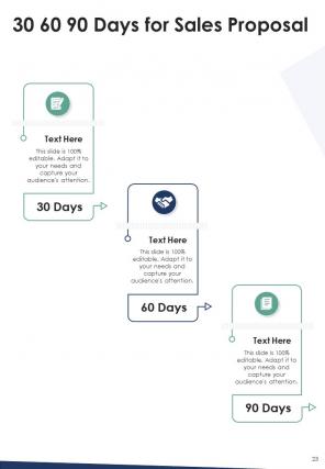 A4 sales proposal template