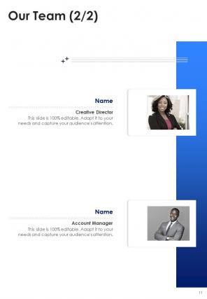 A4 sample business proposal template