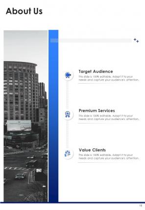 A4 sample business proposal template