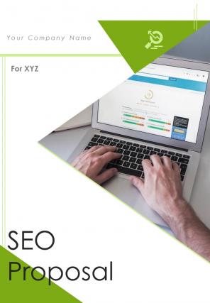 A4 seo proposal template