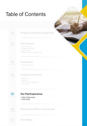 A4 software maintenance project proposal template