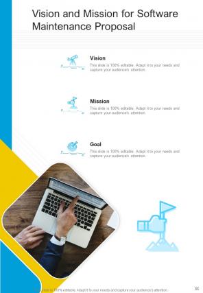 A4 software maintenance project proposal template