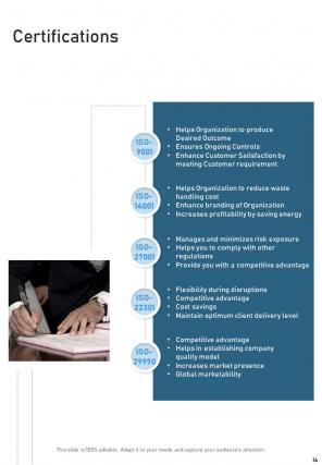 A4 solar power project proposal template