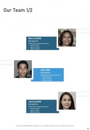 A4 solar power project proposal template