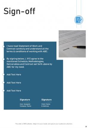 A4 solar power project proposal template