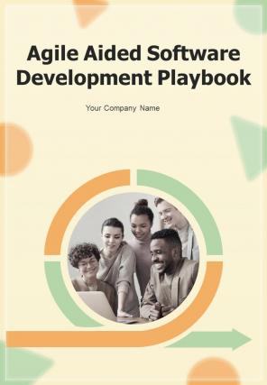 Agile Aided Software Development Playbook Report Sample Example Document