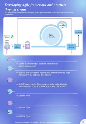 Agile Policy Playbook Report Sample Example Document Analytical Multipurpose