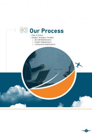 Aircraft maintenance services proposal example document report doc pdf ppt