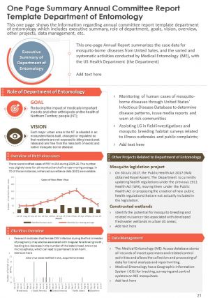 Annual committee report template department of entomology pdf doc ppt document report template