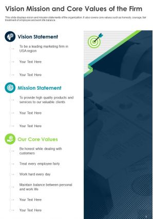 Annual marketing report example pdf doc ppt document report template