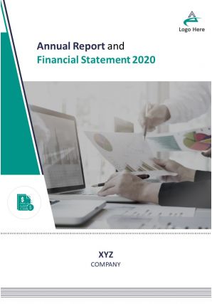 Annual Report And Financial Statement Pdf Doc Ppt Document Report Template