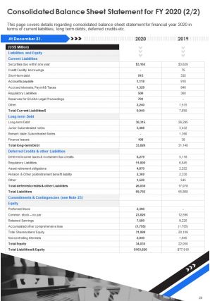 Annual report for utility company pdf doc ppt document report template